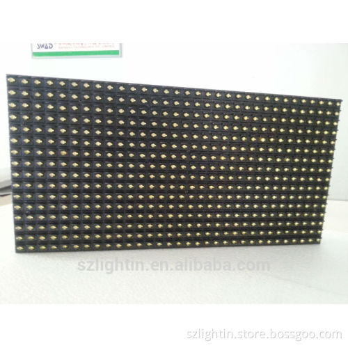 ali hot sells single color low price led module p10 led module yellow